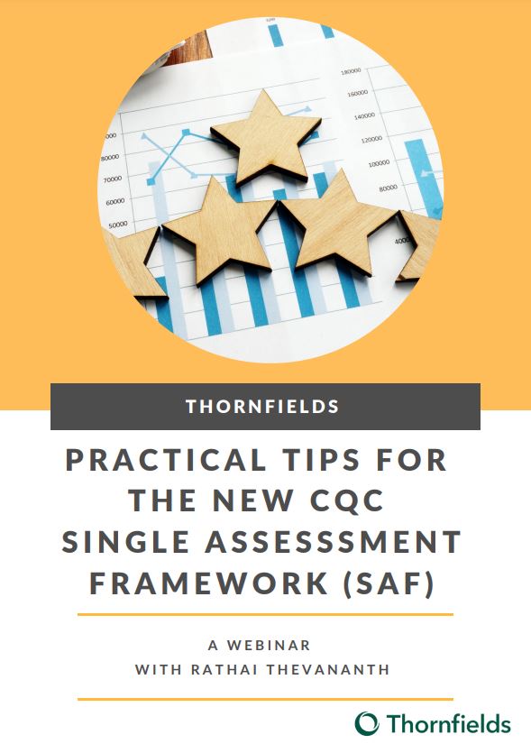 CQC Single Assessment Framework Guide