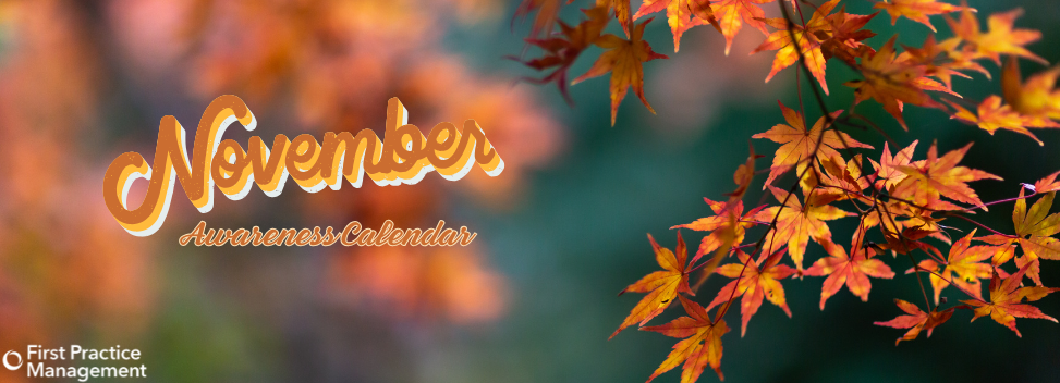 November 2024 Awareness Calendar